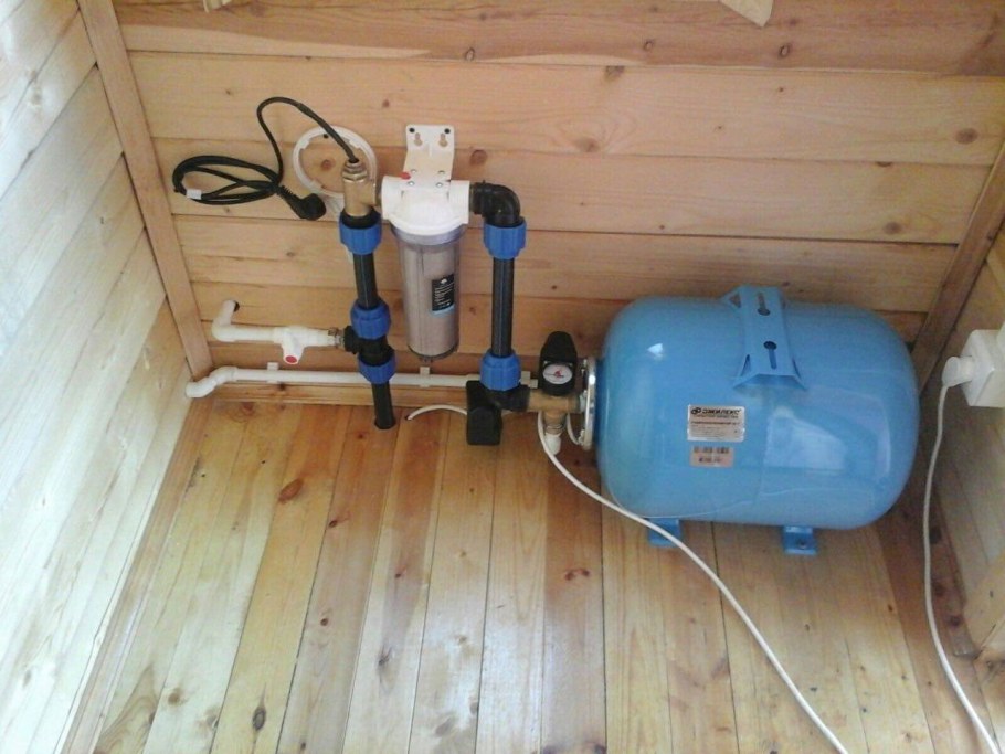 Водопровод на даче