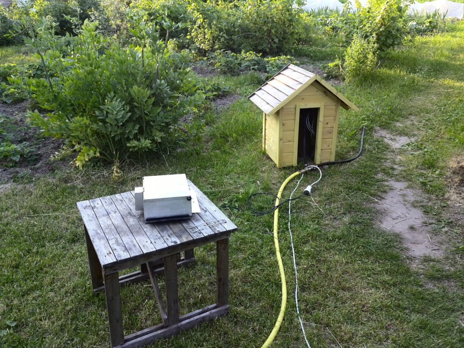 Домик для насосной станции на даче