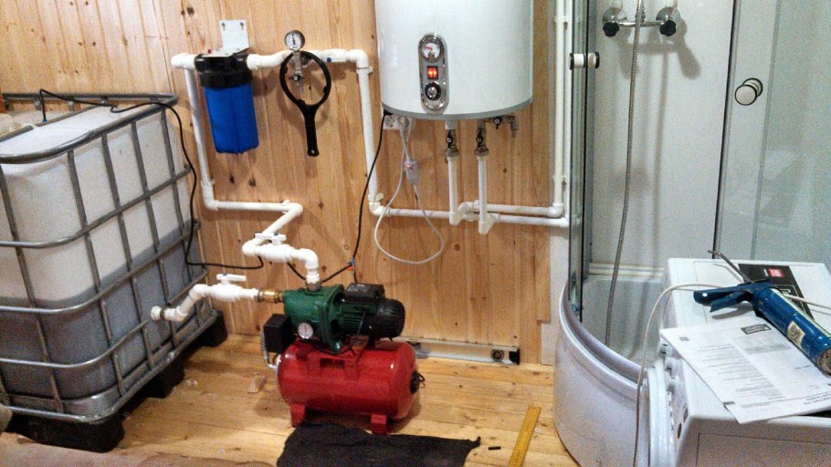 Насосная станция для бани