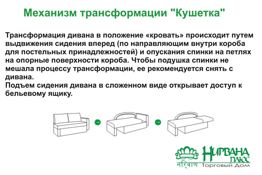 Механизм раскладки аккордеон