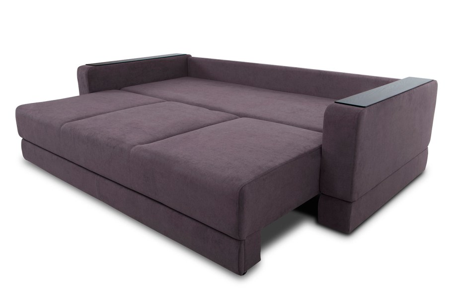 Диван-кровать Justin-2 темно-серый/желтый