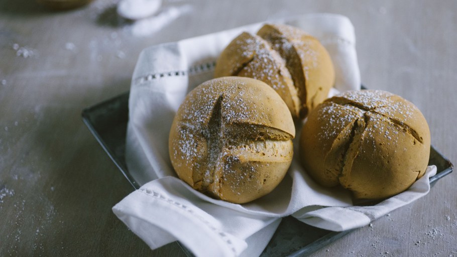 Бездрожжевые булочки
