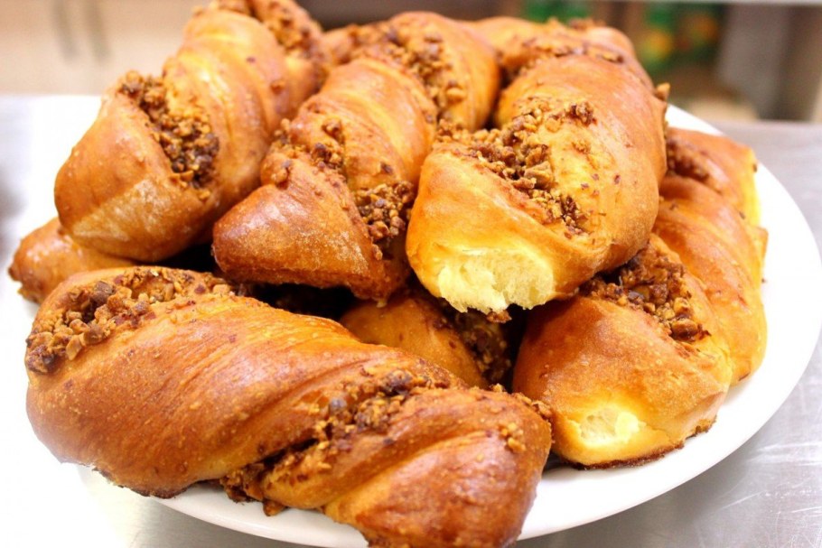 Булочки с грецкими орехами