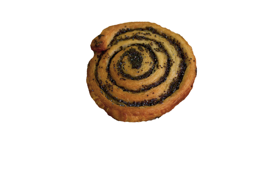 Булочка с маком