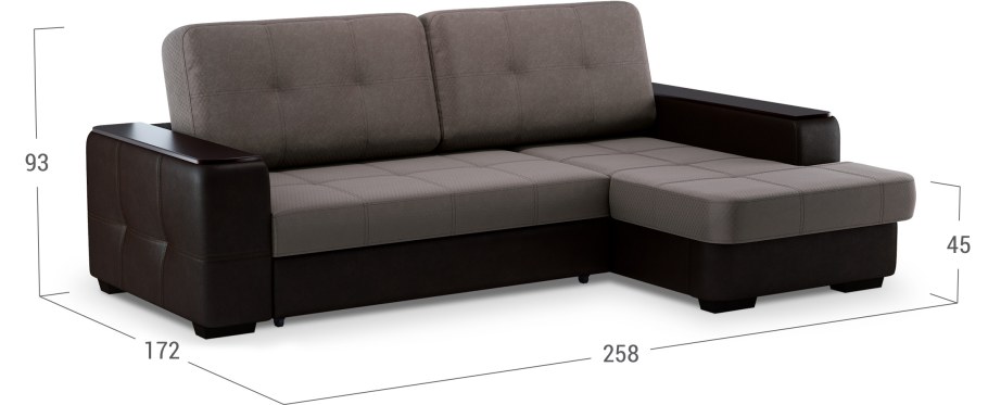 Угловой диван Брюссель левый угол