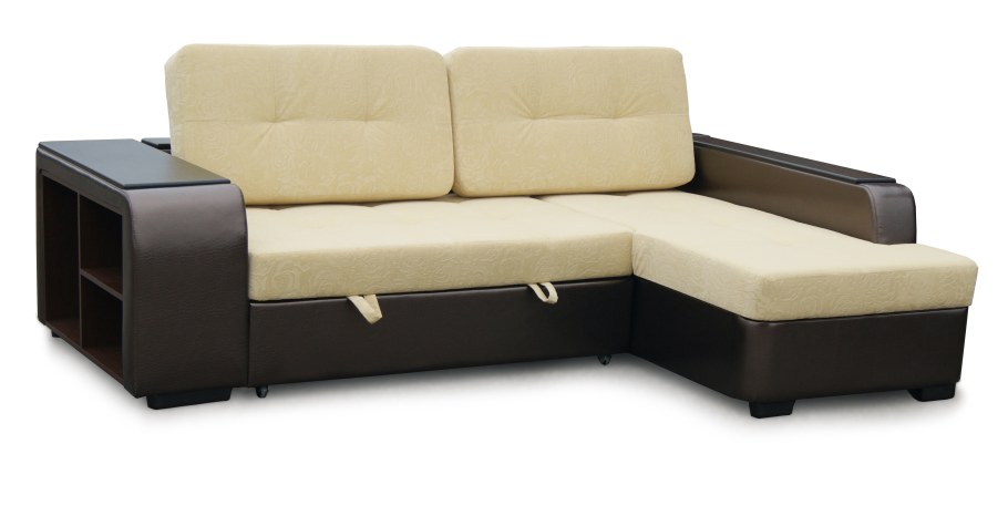 Угловой диван Брюссель бежевый