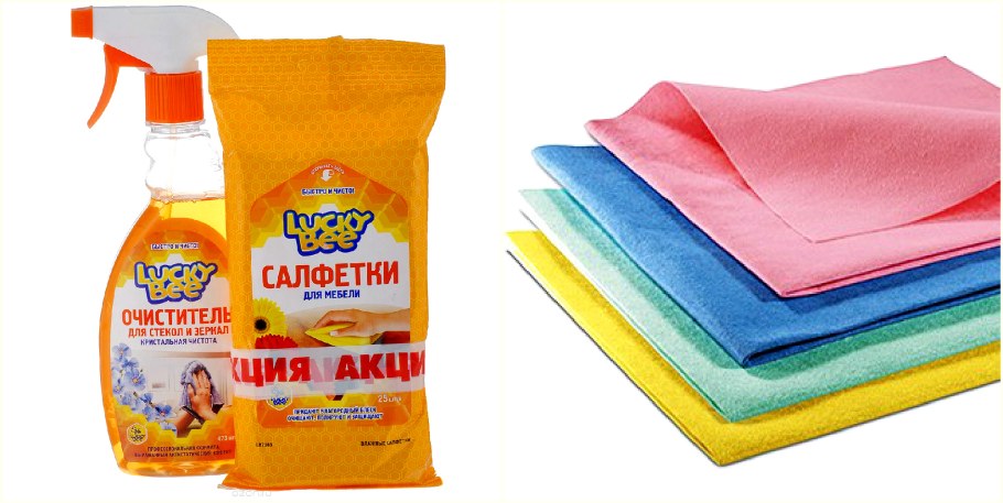 Салфетки для очистки мягкой мебели