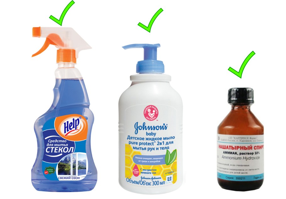 Раствор для мытья окон