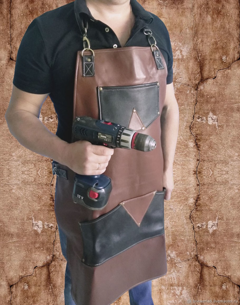 Фартук Борк кожаный