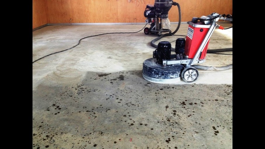 Шлифование поверхности стен