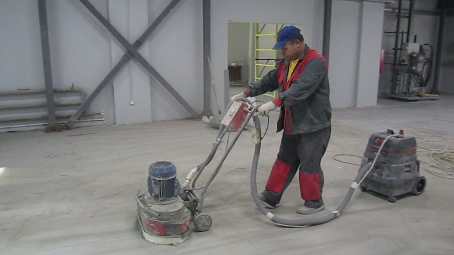 Шлифовка монолитных конструкций