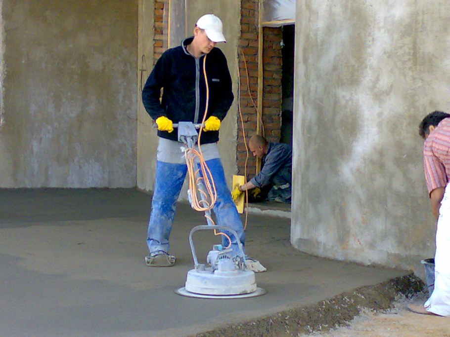 Железнение бетонных поверхностей технология