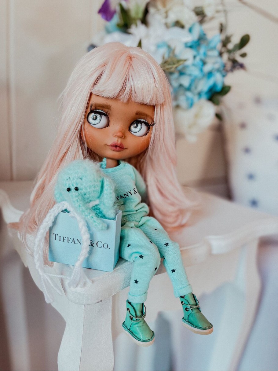 Интерьерная кукла с Фламинго