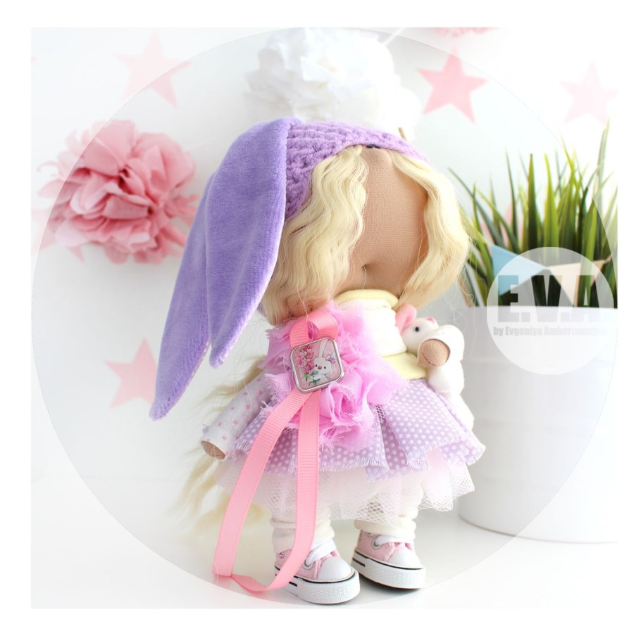 Текстильная кукла двуглазка