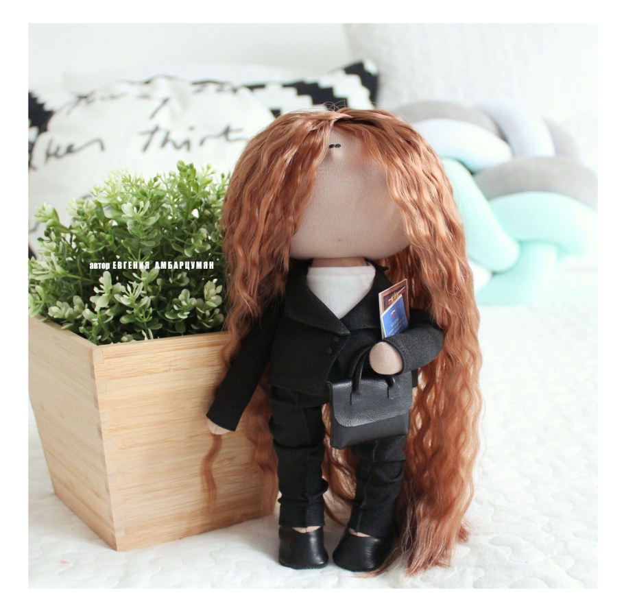 Интерьерные куклы ручной работы мастер класс