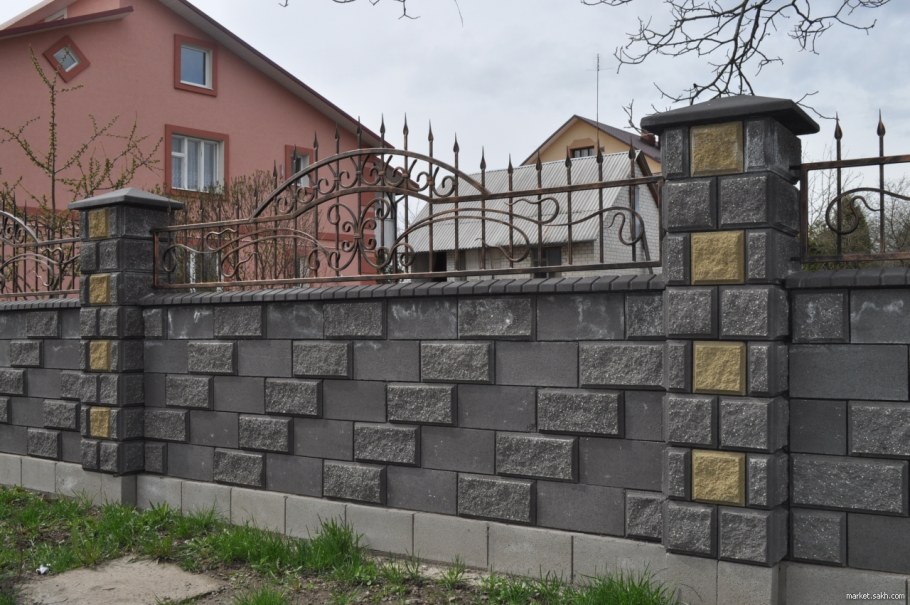 Бессер блоки забор