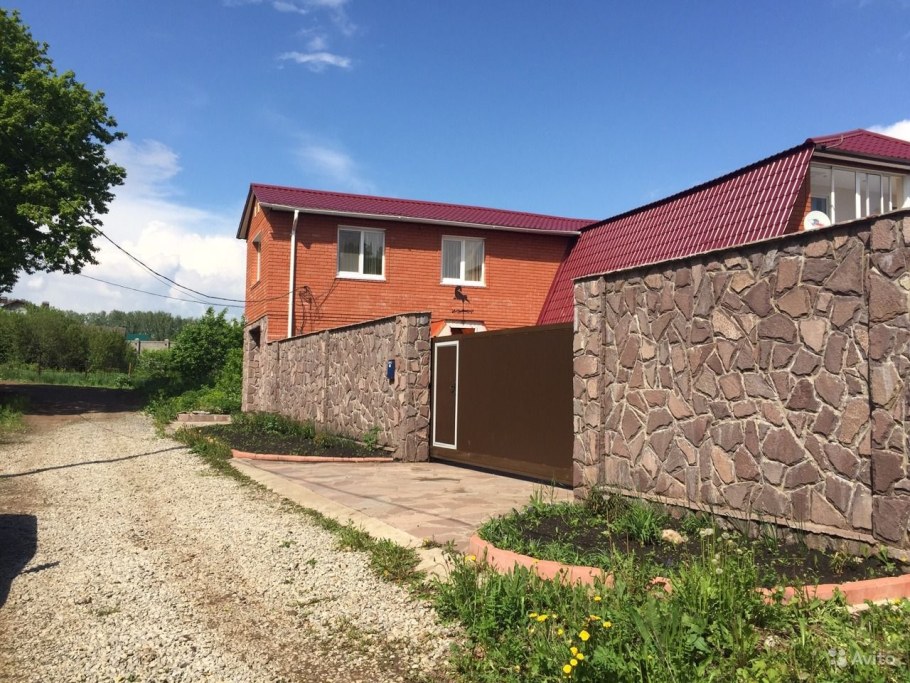 Забор из натурального камня