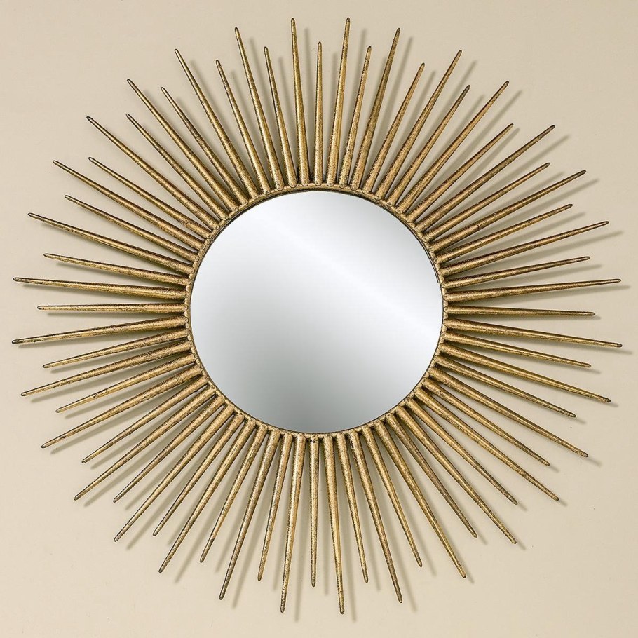 Зеркало с лучами