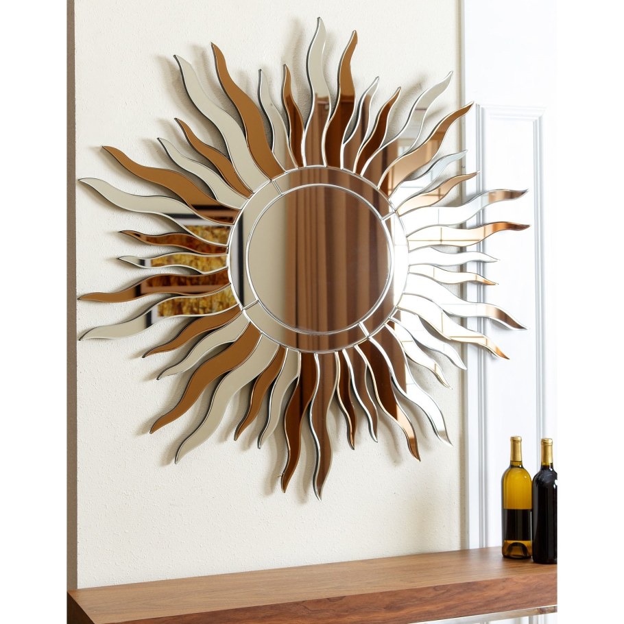 Панно в виде солнца на стену