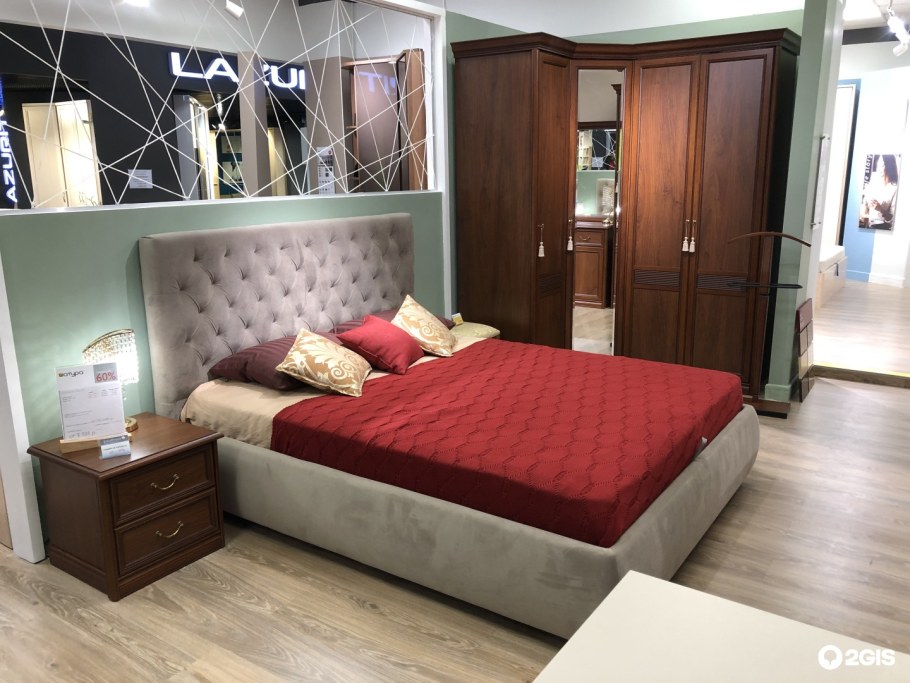 Кровать Камелия орех Шатура