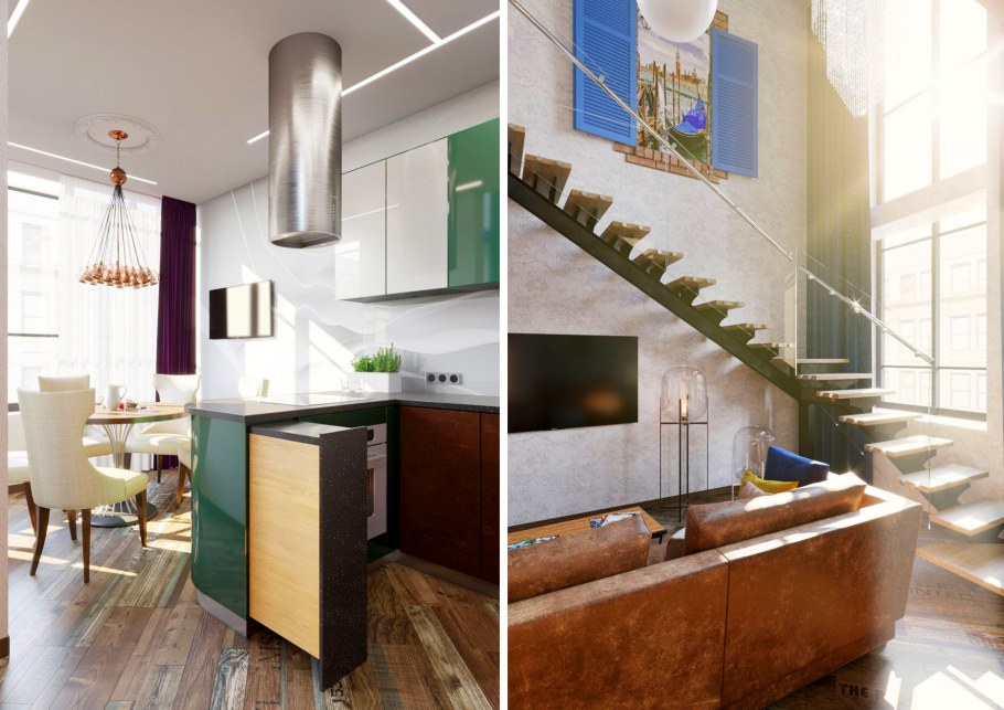 Императорские Мытищи двухуровневые квартиры