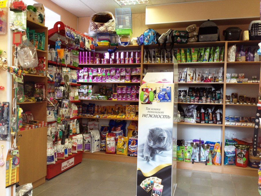 Зоомагазин изнутри