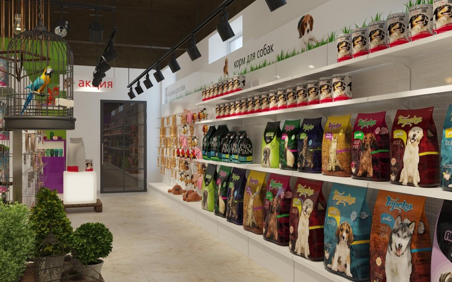 Магазин товаров для животных
