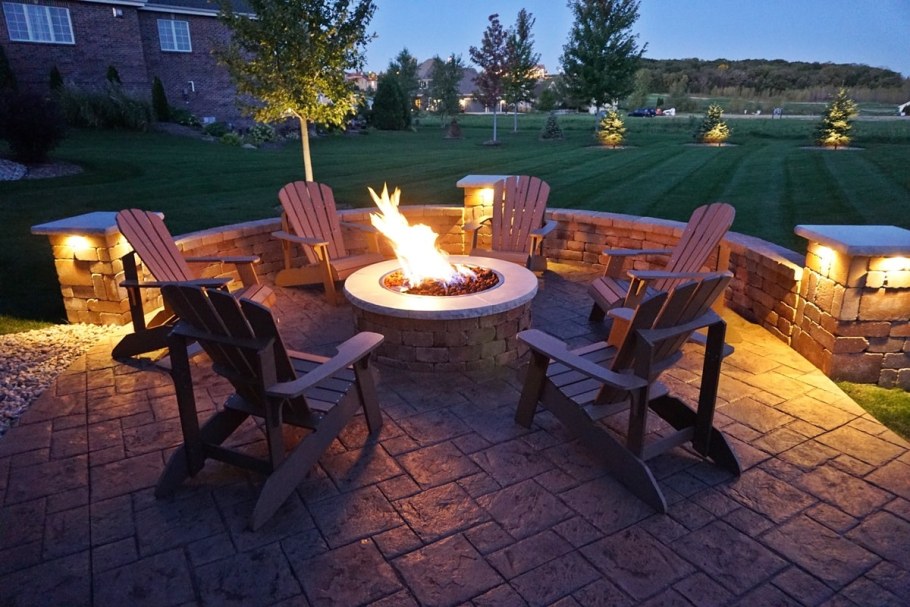 Кострище для дачи