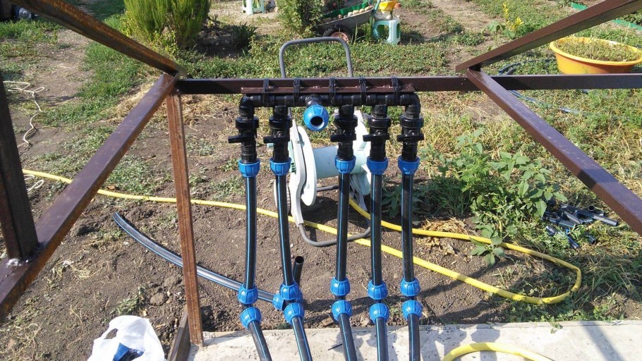 Летний водопровод на даче