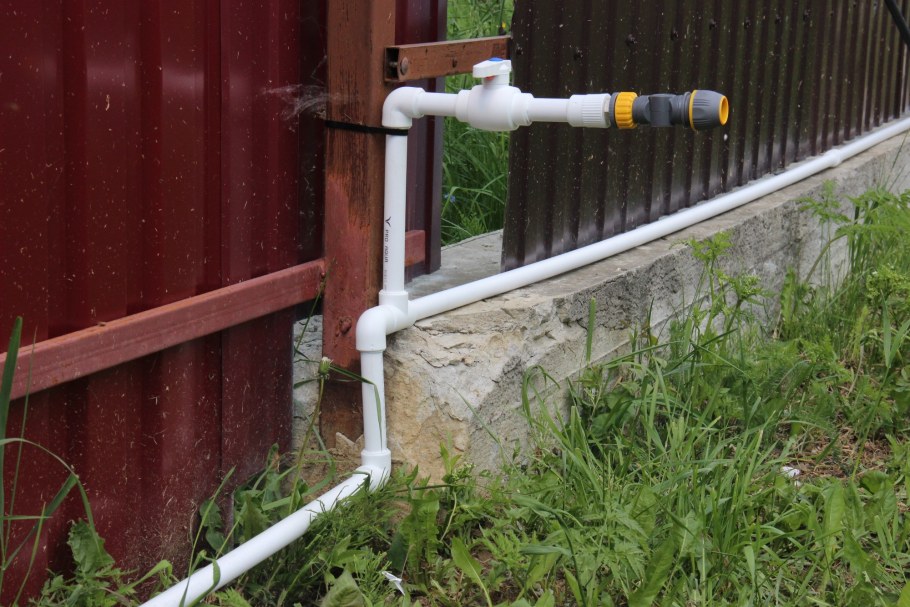 Летний водопровод для полива
