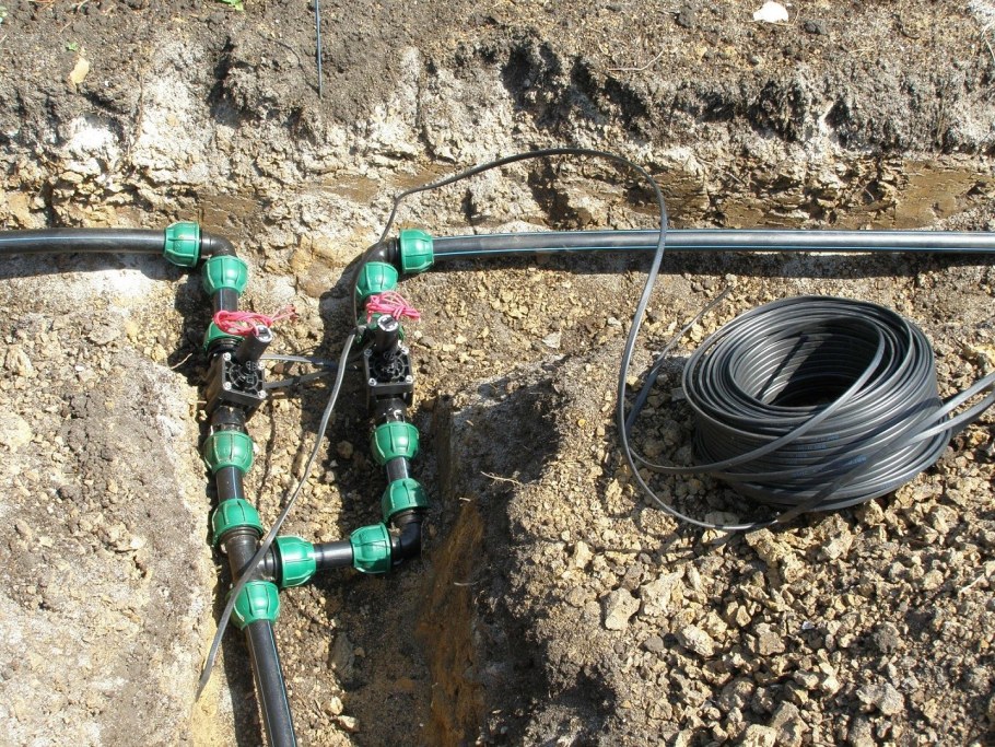 Летний водопровод из трубы ПНД 20