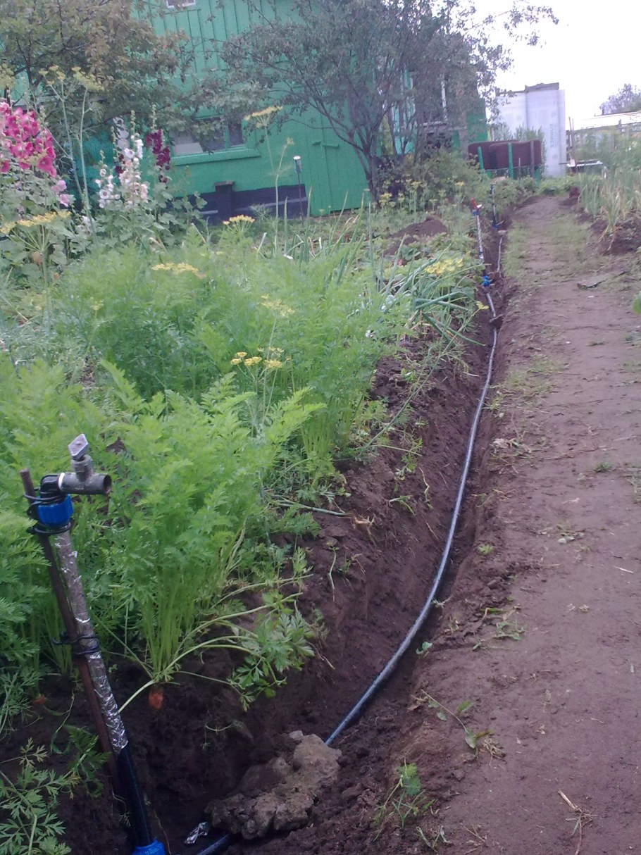 Летний водопровод на даче