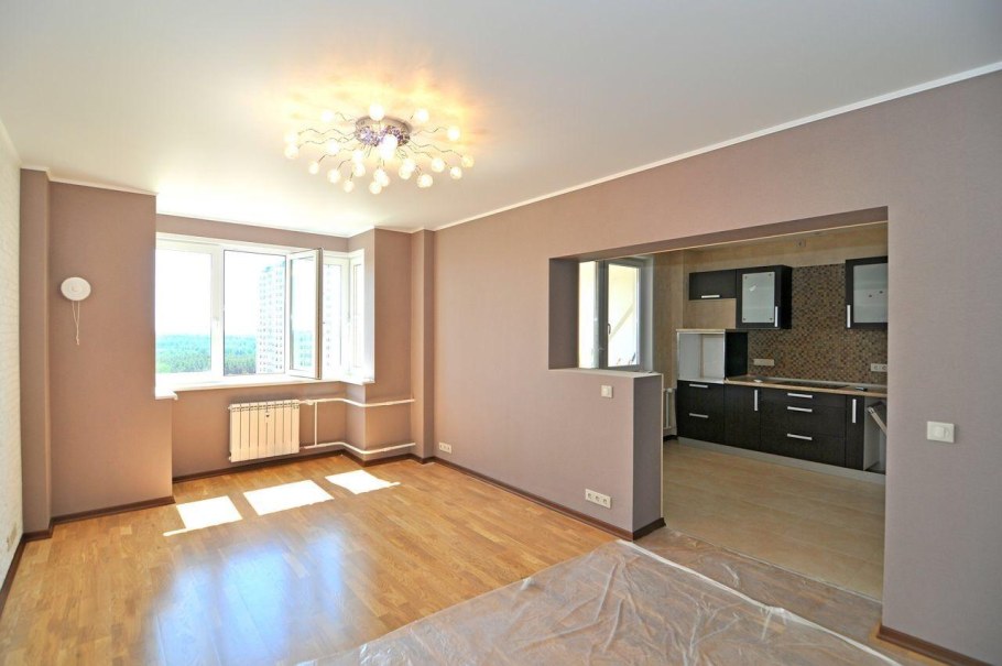 Комната после ремонта