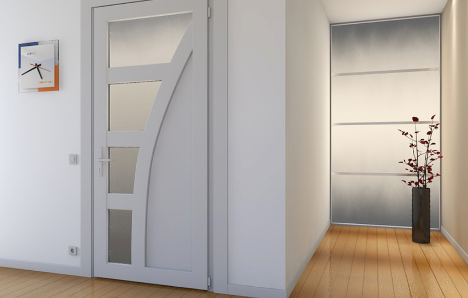 Пластиковые двери межкомнатные