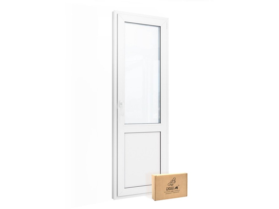 Дверь ПВХ глухая 900х2100