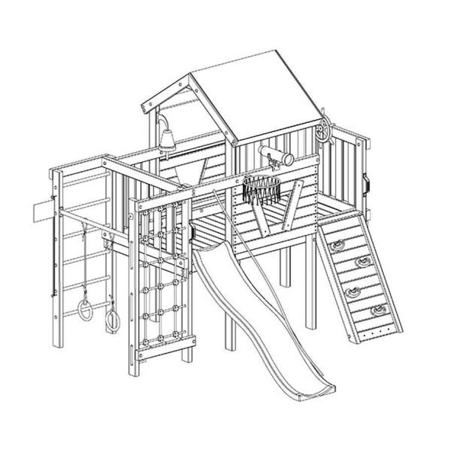 Детский игровой чердак "Винни"