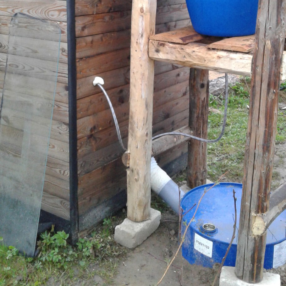 Подключение унитаза к выгребной яме