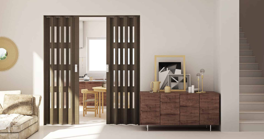 Сдвижная перегородка гармошка