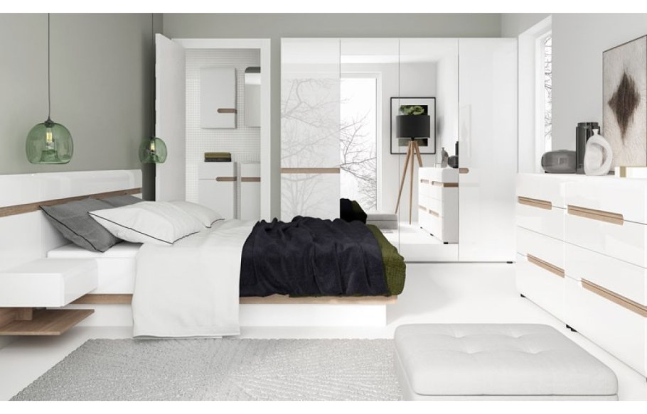 Спальня Виктория белая Ижмебель