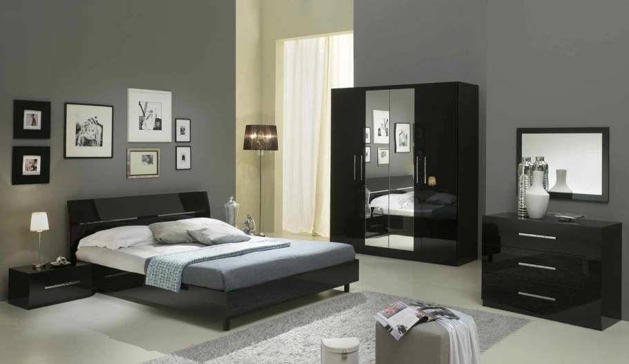 Спальня «Глосс» (белый глянец)