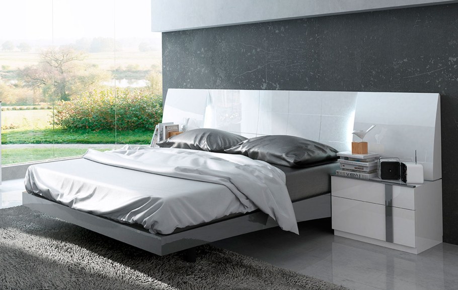 Спальня Даниэлла белый глянец