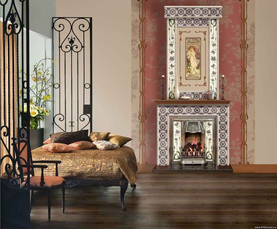 Огонь в камине