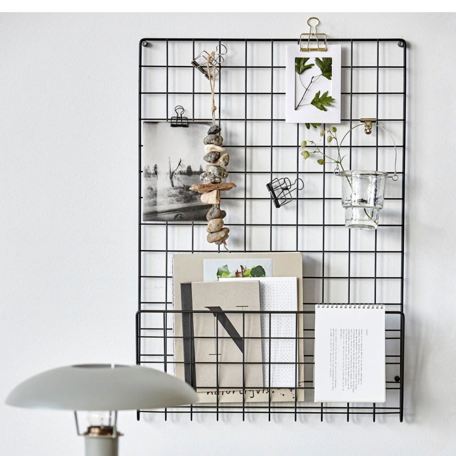 Сетчатый органайзер на стену