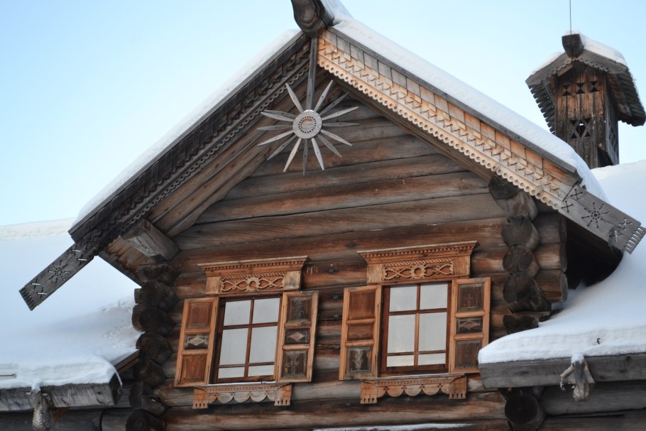 Деревянное зодчество русского севера Кижи дом