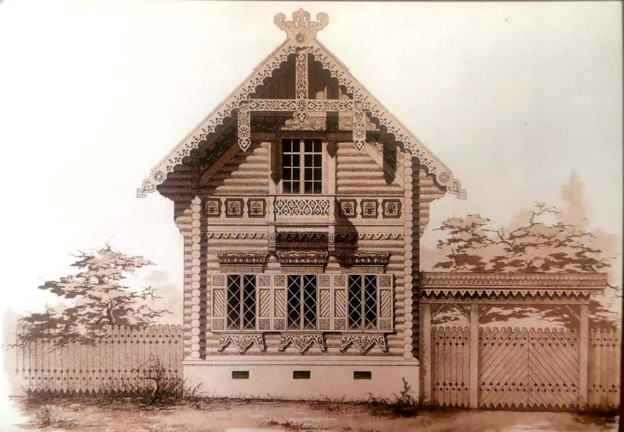 Мотивы русской архитектуры 1874-1880 гг