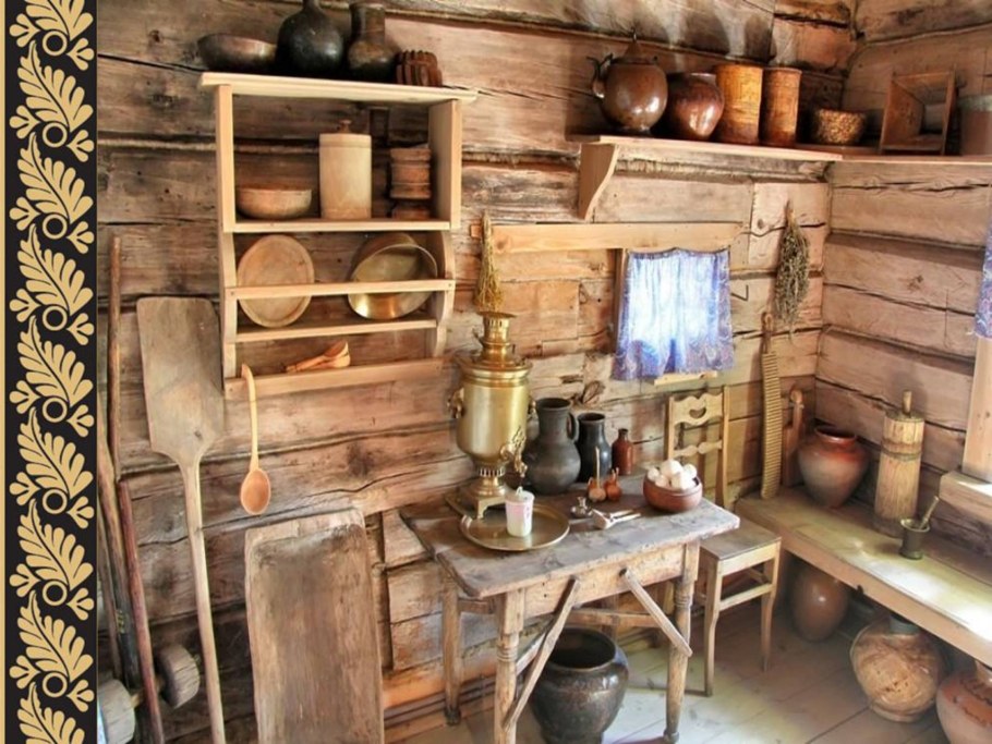 Стиль а ля рюс в интерьере