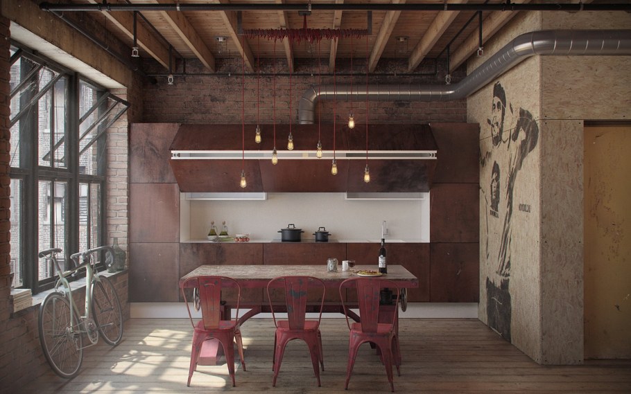 Arts District Loft marmol Radziner