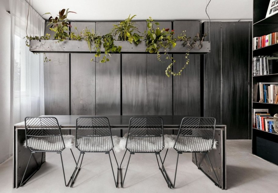 Трава метал в итерьере