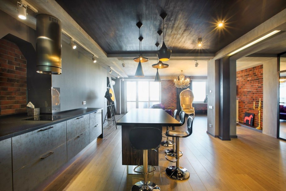 Стиль лофт в интерьере