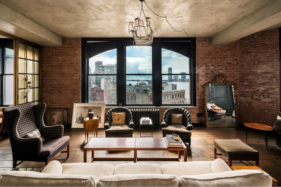 Двухуровневый лофт 60 кв м